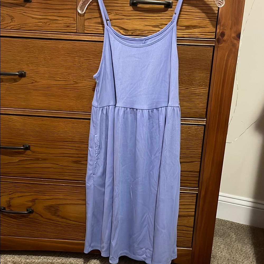 Light Purple Sleeveless Dress